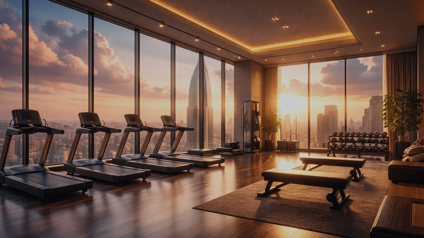 Fitness center overview